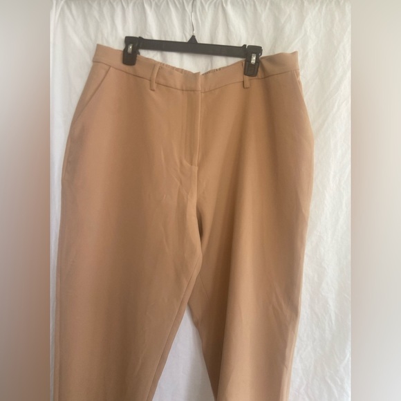 The Drop Women's Abby Flat Front Pant, Praline Size XL NEW - Picture 10 of 15